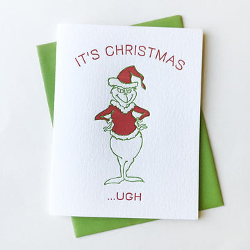 The Grinch - Holiday encouragement card