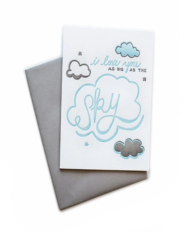 Big Sky - Outdoor Cherish Card
