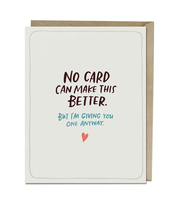 Giving Heart - Caring Friend Card